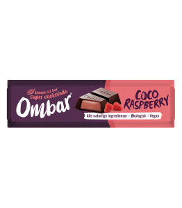 Ombar 42 gr. Kokos & Hindbær Ø